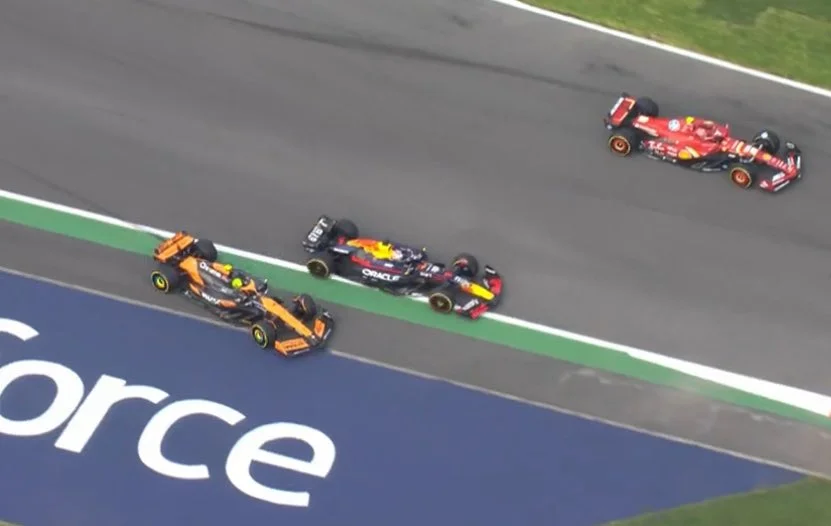 La battaglia tra Verstappen e Norris