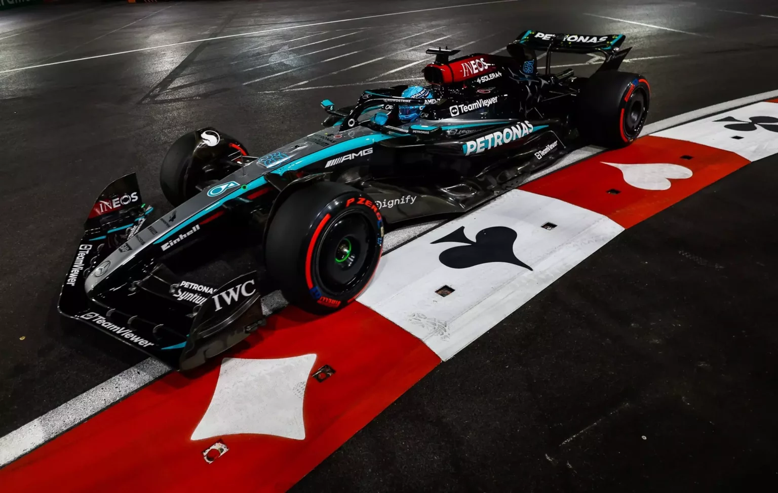 Las Vegas GP Race: Russell goes all-in. Max is world champion George Russell triumphs in Las Vegas race