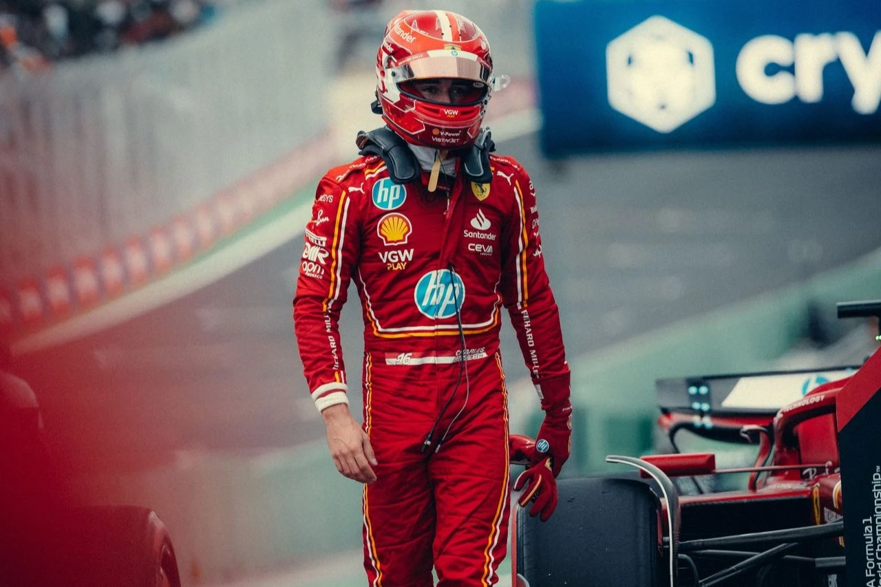 Charles Leclerc Ferrari GP Brasile