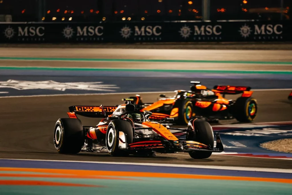 Sprint Race Qatar, doppietta McLaren! Terzo Russell Sprint Race Qatar