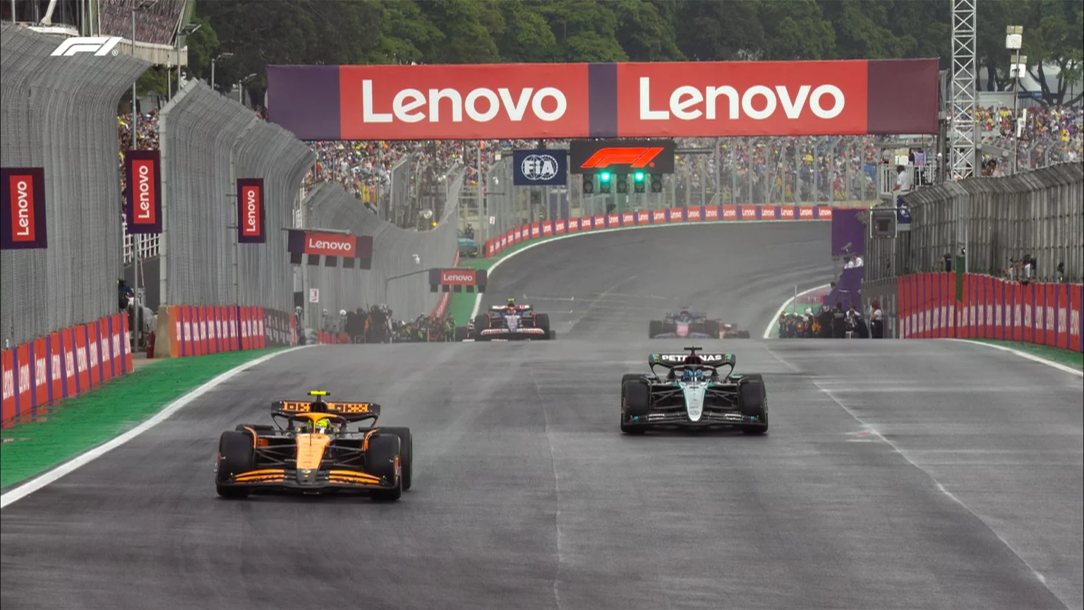 Aborted Start in Brasile: Norris e Russell multati, incolpevoli Tsunoda e Lawson