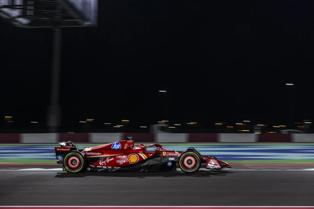 Leclerc Qatar qualifiche