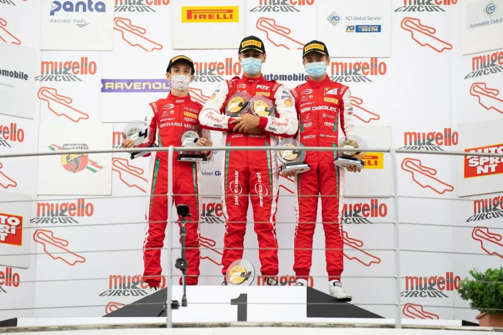 Bortoleto sul podio in F4 Italia 