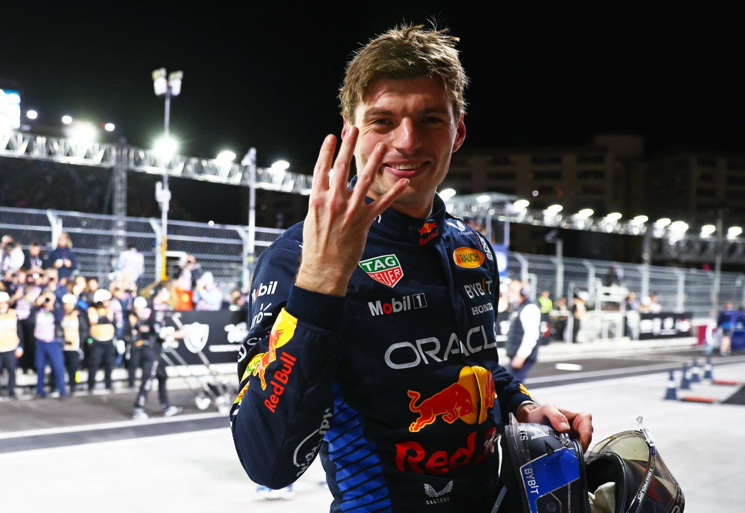 Quattro volte Verstappen a Las Vegas: “E’ stata una stagione difficile” Max Verstappen quotazione piloti f1 las vegas quarto titolo