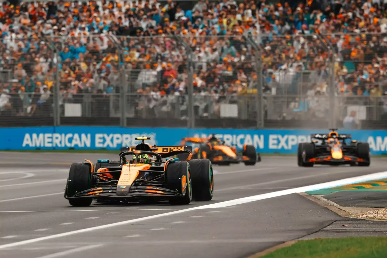 Lando Norris, vincitore del GP d'Australia