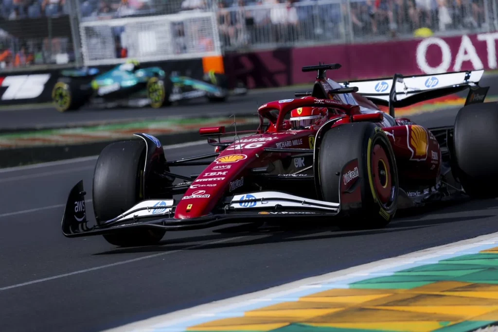 Charles Leclerc FP2 Australia