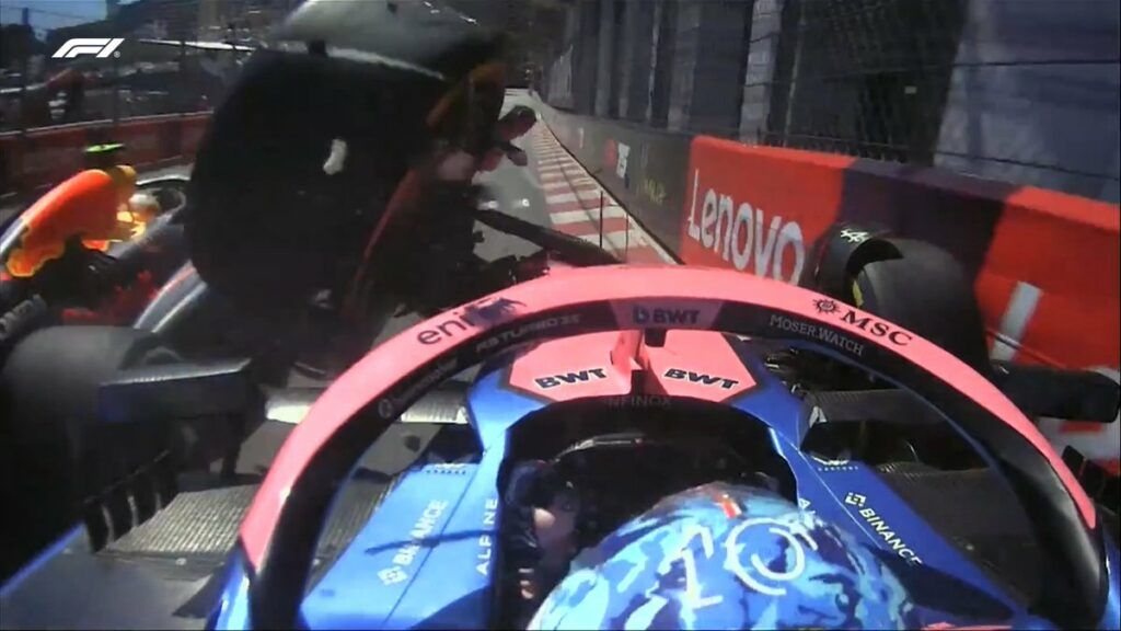 Gasly tampona Tsunoda nel GP di Monaco