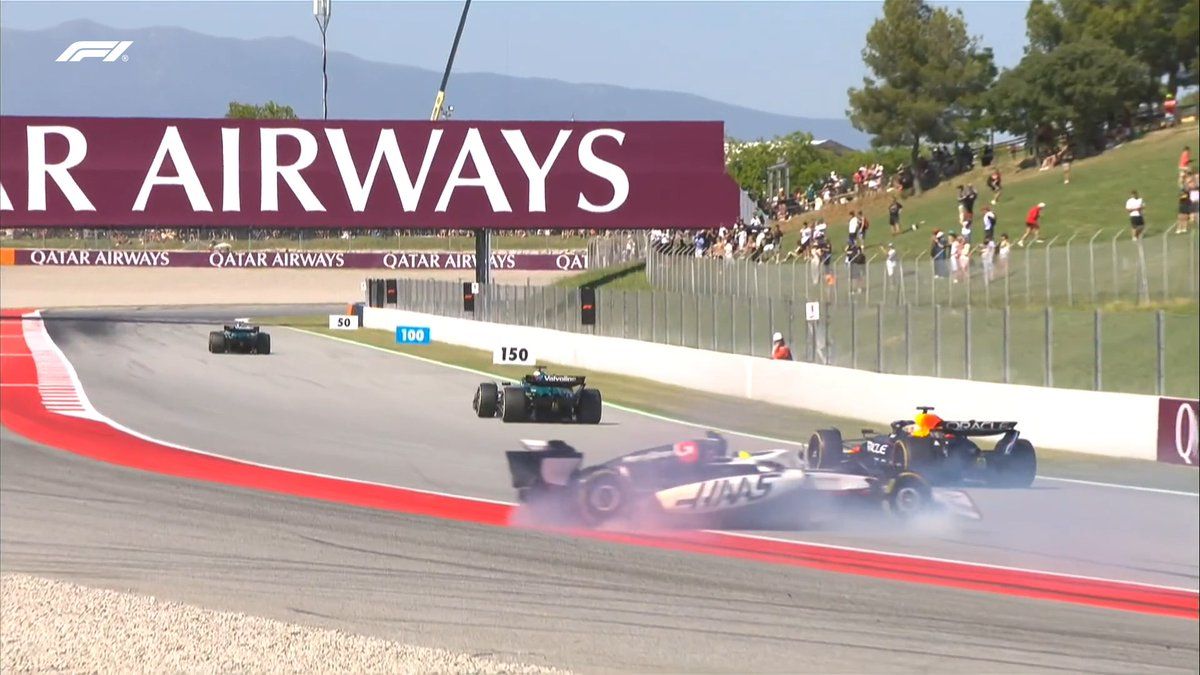 Bearman si gira nelle FP2 del GP di Spagna