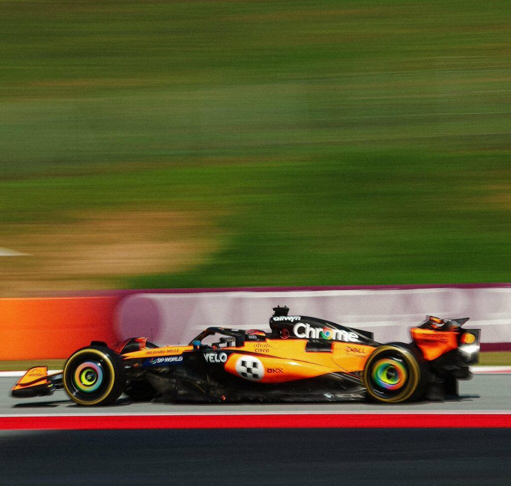 Piastri davanti a tutti nelle FP2.