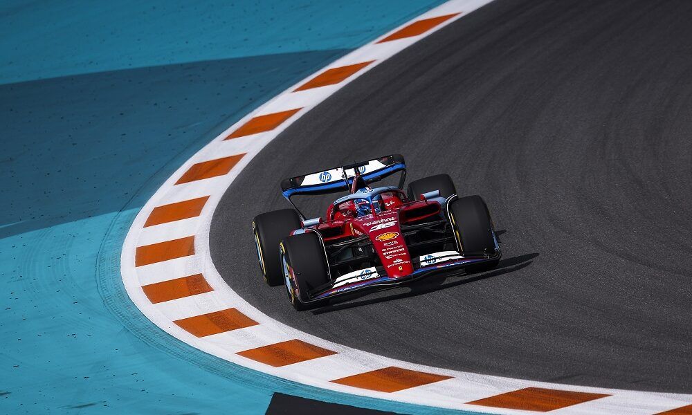 Ferrari Miami GP Hamilton Leclerc