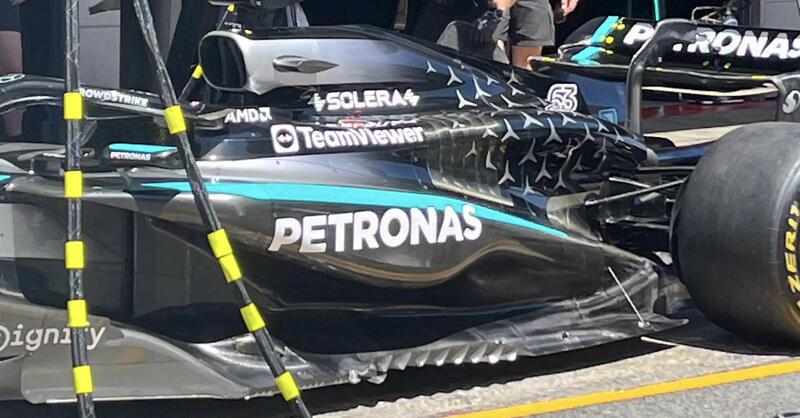 Mercedes FP3 Gp di Spagna