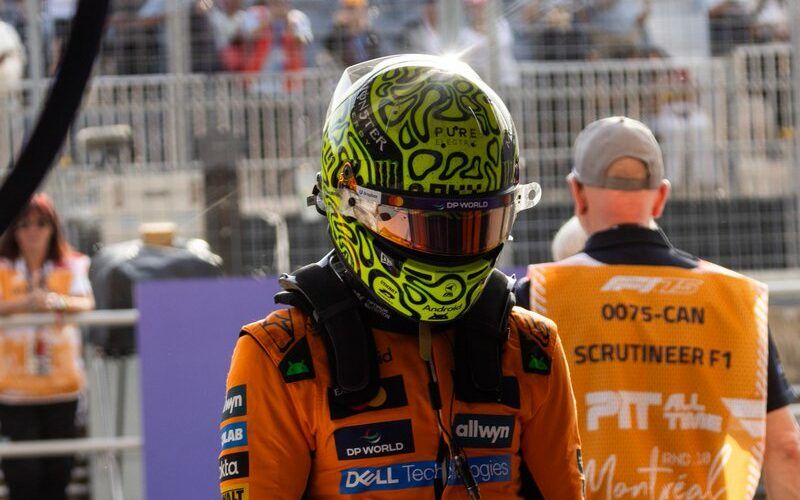 Lando Norris è il più veloce delle FP£ del GP del Canada