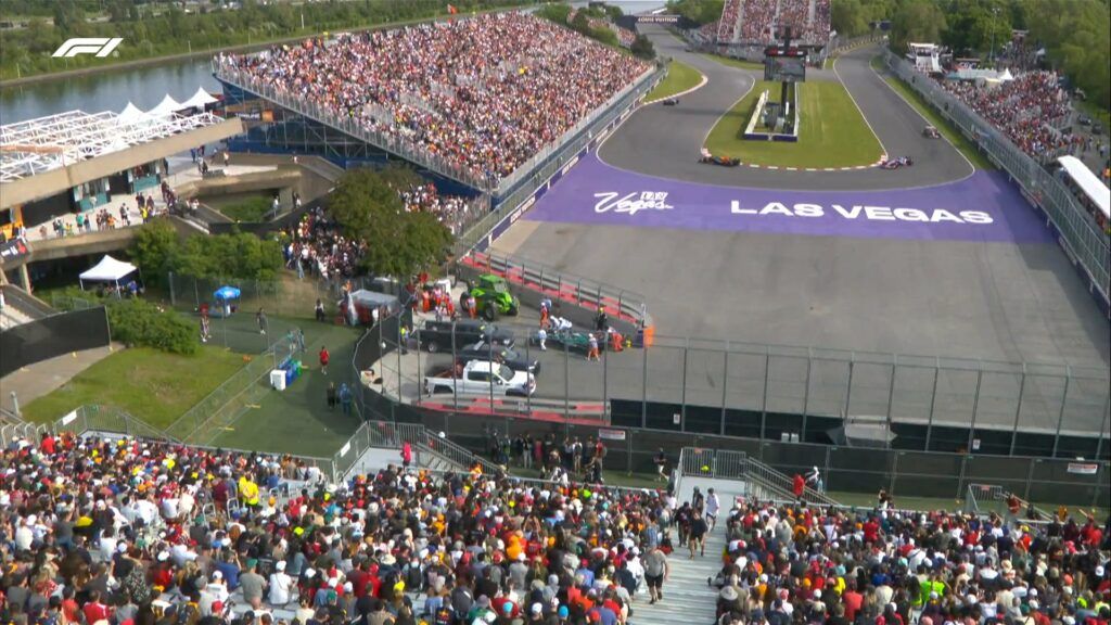 tornantino del circuito del canada