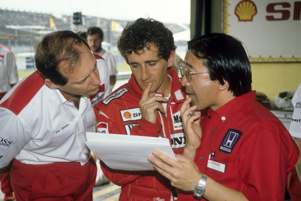 Prost con la Mclaren nella storia della F1
