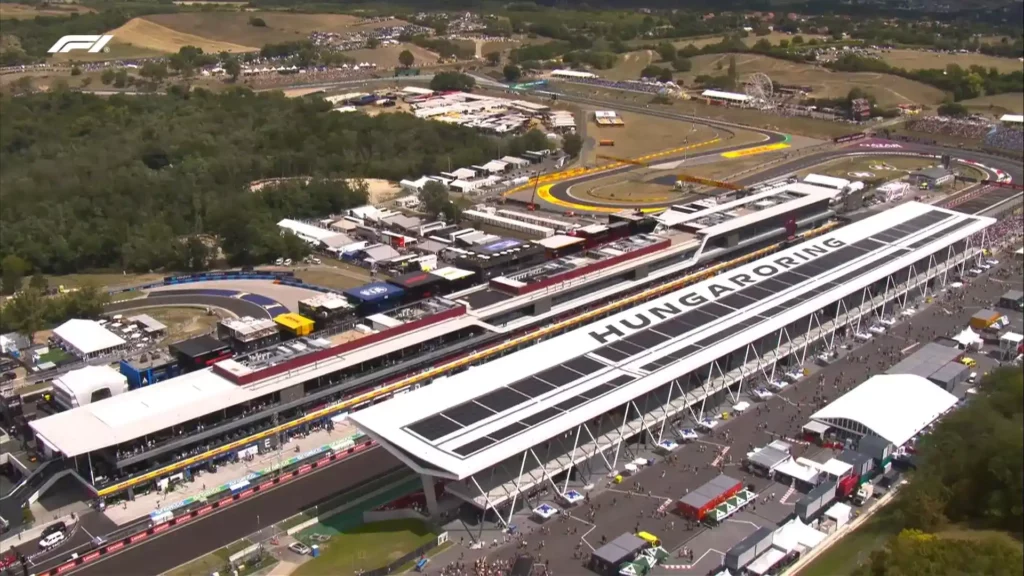 L'Hungaroring, dove si terrà il GP d'Ungheria