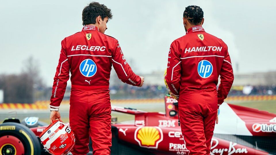 Leclerc e Hamilton