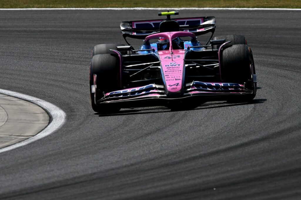 Colapinto si qualifica al Q2 durante le qualifiche in Ungheria (Fonte X: TyC Sports)