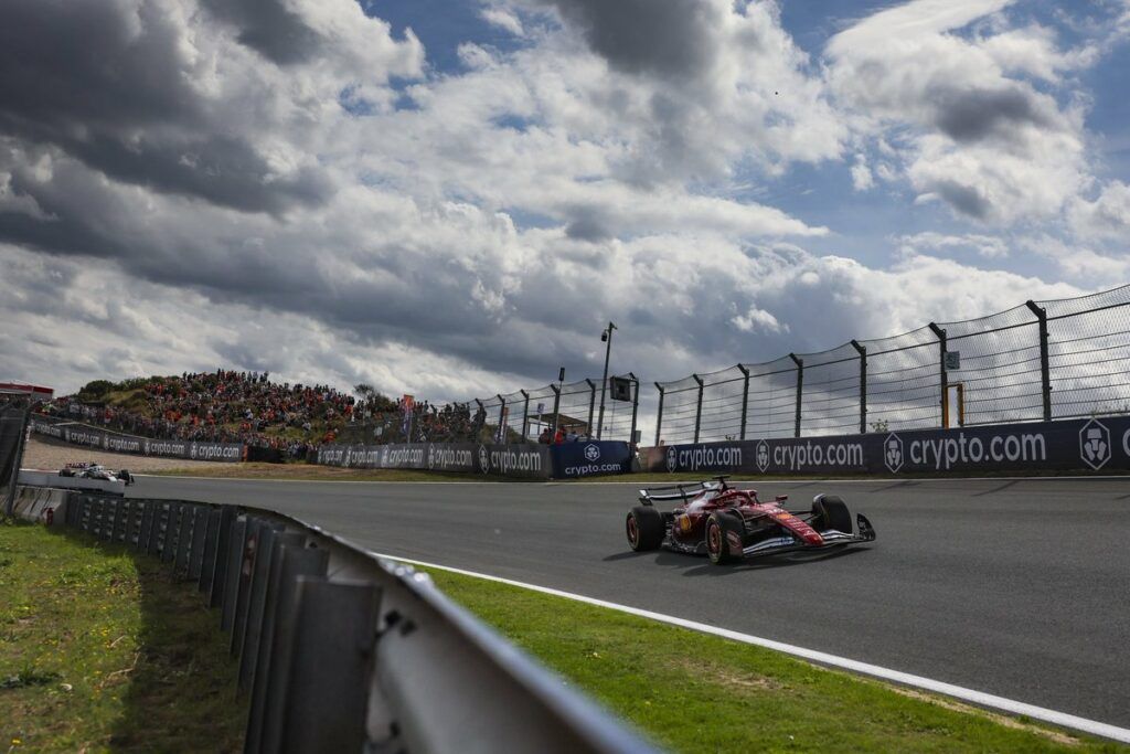 In Olanda difficoltà Ferrari, vola invece Norris