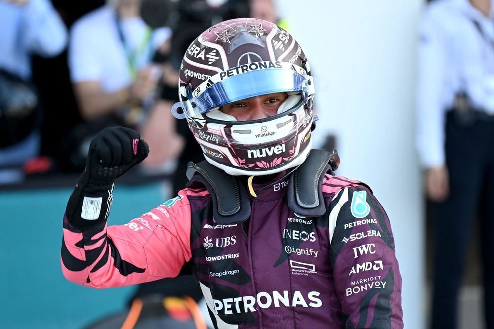 Kimi Antonelli nella sua prima pole sprint in Formula 1