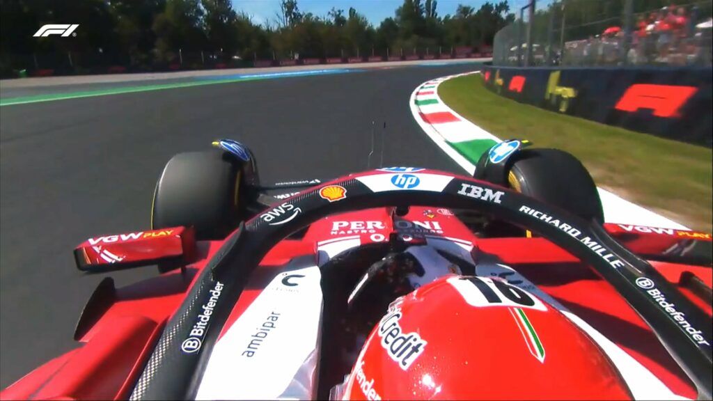 Grande rischio per Leclerc in questa prima fase delle FP3