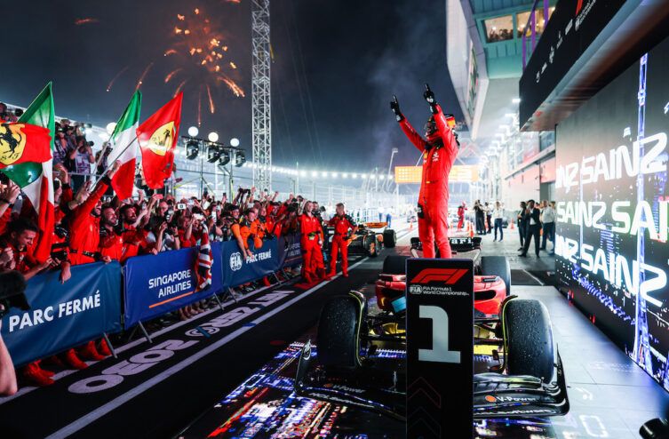 Sainz vittoria Singapore 2023