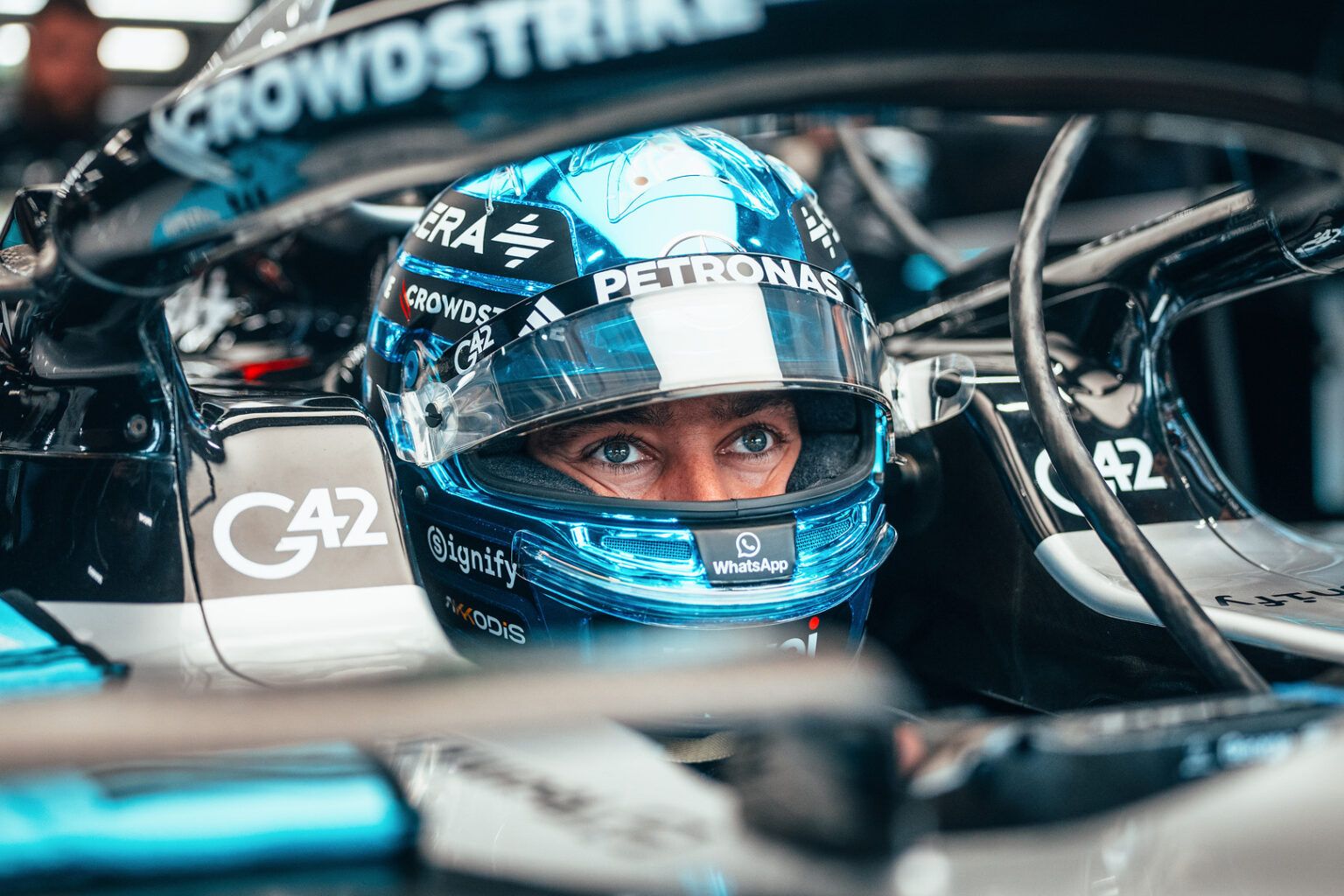 George Russell tra i consigliati al Fanta F1 a Singapore (© LAT Images, Richard Pardon)