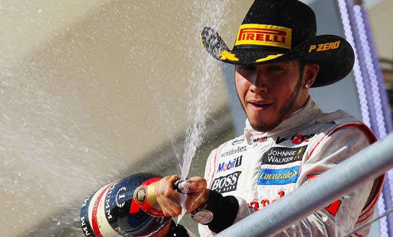 Hamilton vincitore ad Austin nel 2012 partendo dalla prima fila. Leclerc e Verstappen ce l'hanno fatta rispettivamente dalla 4ª e 6ª posizione
