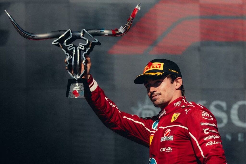 Fanta F1: chi sale e chi scende dopo il GP ad Austin Charles Leclerc podio GP Stati Uniti Fanta F1