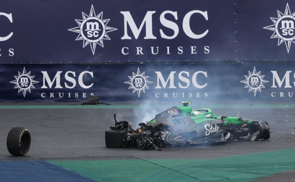 Bortoleto nella sprint in Brasile (Fonte: ESPN Brasil)