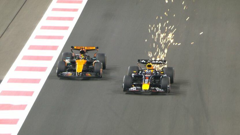 Verstappen supera Piastri nella gara del GP di Abu Dhabi