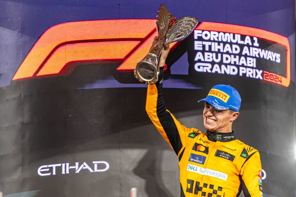 Norris vincitore dek GP di Abu Dhabi 2024